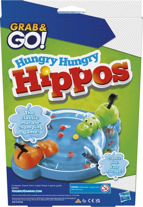 Immagine prodotto Hasbro Gaming Hungry Hungry Hippos Grab & Go