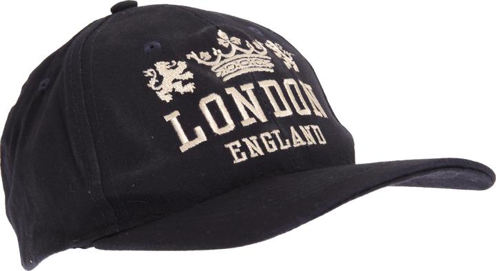 Produktbild Universal Textiles Baseballkappe mit LondonEnglandDesign marineblau (One Size)