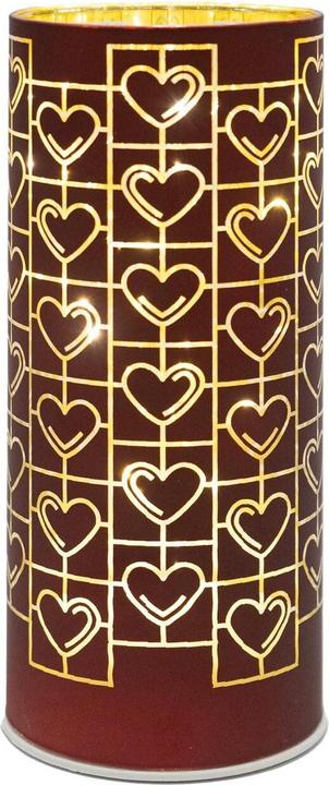 Sirius Frida lantern, 20 cm, Bordeaux (11.5 x 11.5 x 22 cm, 1 x)