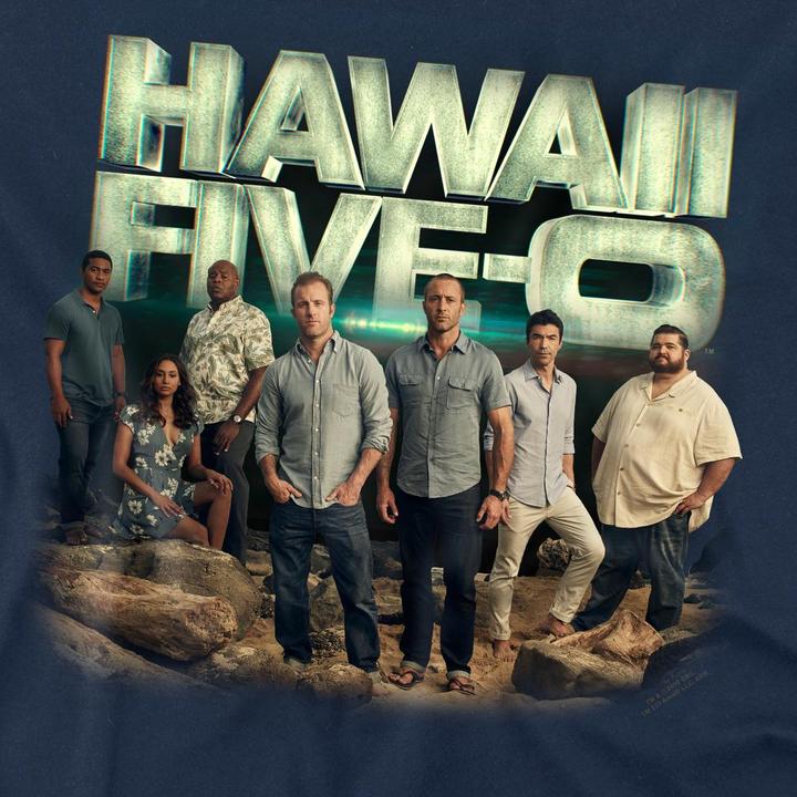 Immagine prodotto Hawaii Five-0 Maglietta Cast Uomo (3XL)