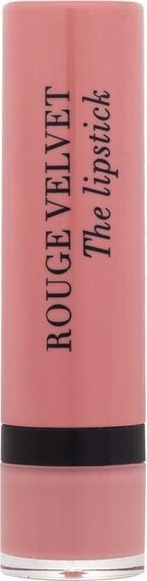Actual product image Bourjois Rouge Velvet The Lipstick (47 Rose Brulé)