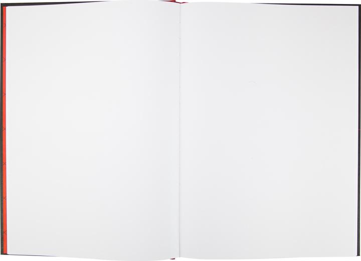Image du produit Oxford Black n'Red carnet de notes relié A4 (A4, Blanc, Couverture rigide)