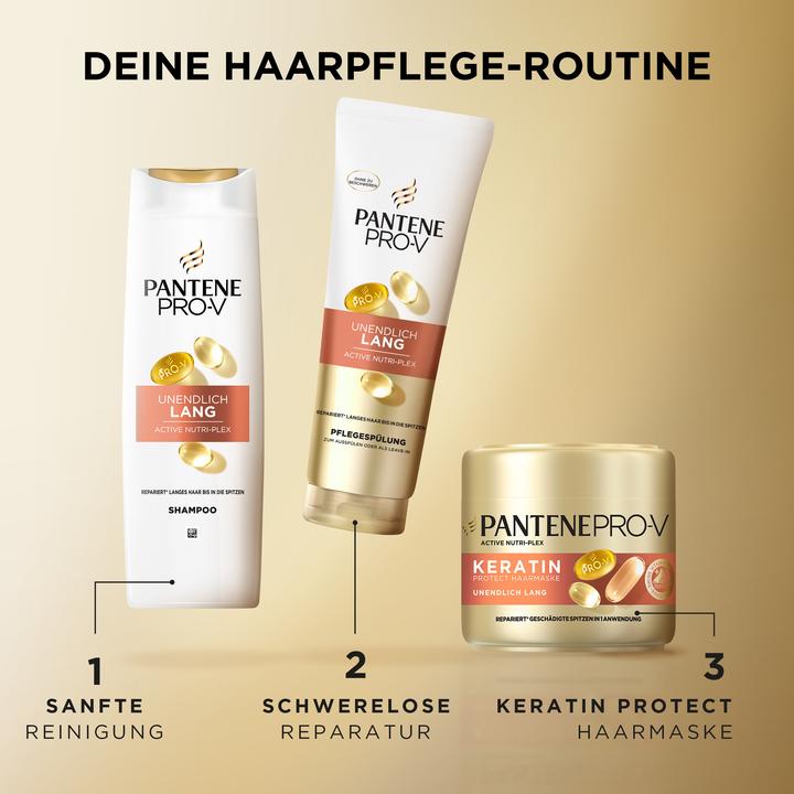 Actual product image Pantene Pro-V Unendlich Lang (200 ml, Liquid shampoo)