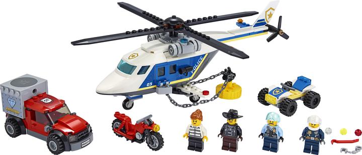 Produktbild LEGO Verfolgungsjagd mit dem Polizeihubschrauber (60243, LEGO City)