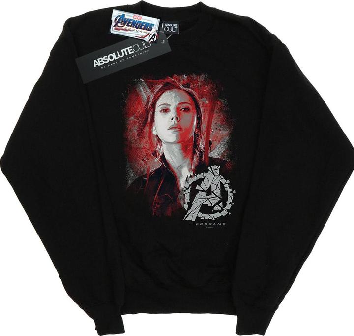 Image du produit Sweatshirt brossé fille Avengers Endgame Black Widow (152, 158)