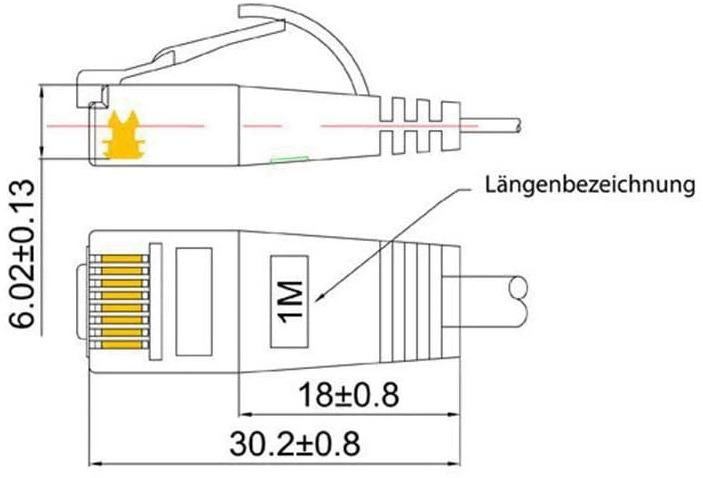 Image du produit Wirewin Câble de réseau (UTP, CAT6, 20 m)
