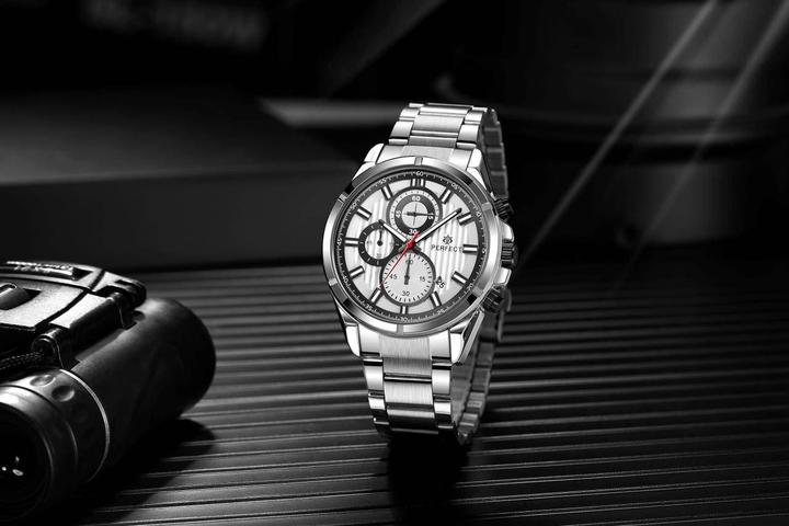 Produktbild HERREN PERFECT CH03M - CHRONOGRAPH (zp358d) + BOX (Chronograph, 205 mm)