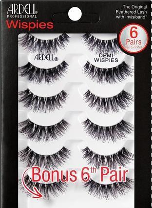 Ardell Demi Wispies 6-Pack False Eyelashes On Belt Six Pairsack (Künstliche Wimpern)