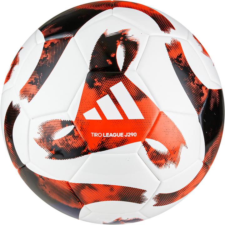 adidas Fussball Tiro Junior 290 League weiss-rot HT2424 (5)