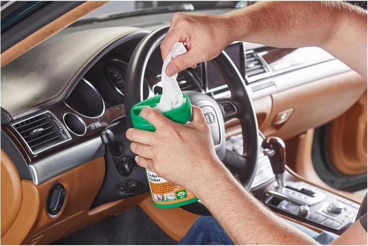 Actual product image Sonax Leather care wipes