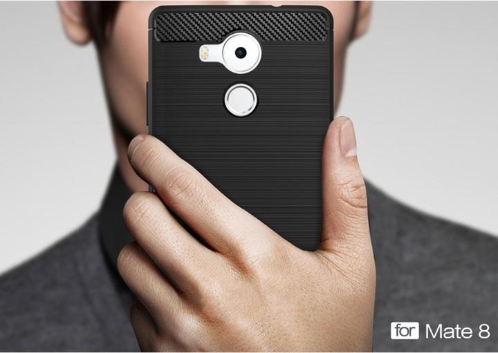 Image du produit Screenguard Housse Huawei Mate 8 Carbon Brushed Soft TPU (Mate 8)