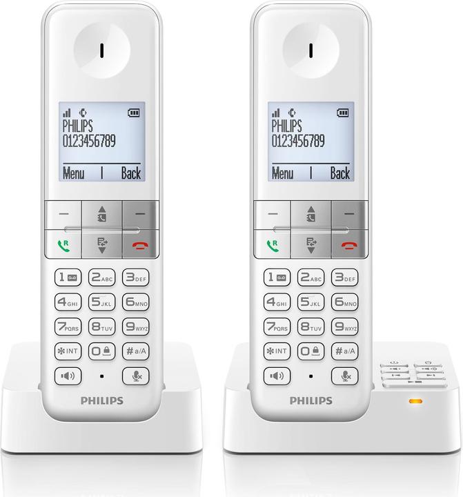 Produktbild Philips D4552W - Schnurlostelefon mit Anrufbeantworter