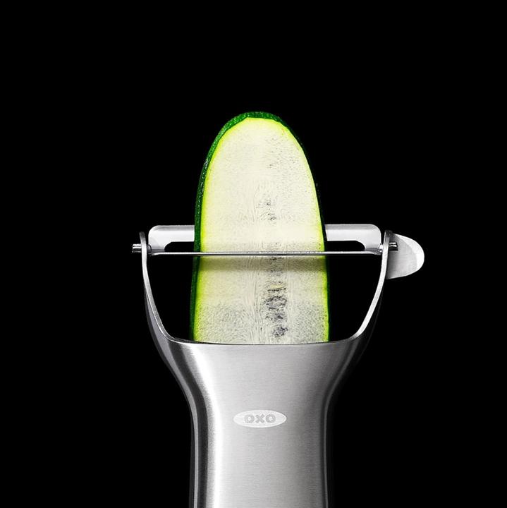 Immagine prodotto OXO Pelatrice in acciaio girevole, 19cm