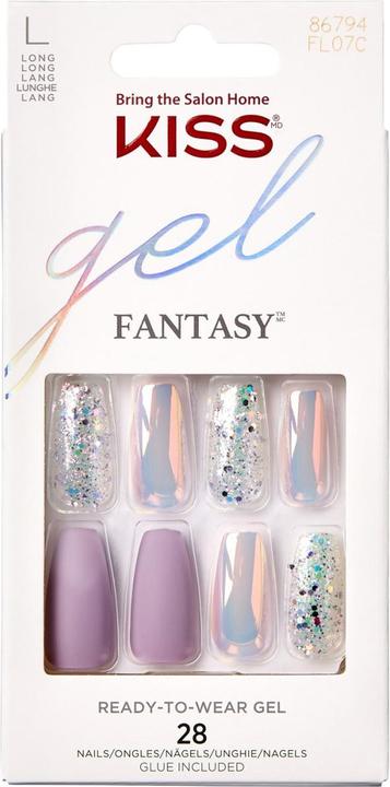Produktbild KISS Nails - Gel Fantasy Nails Rainbow Rings (Nagelutensil)