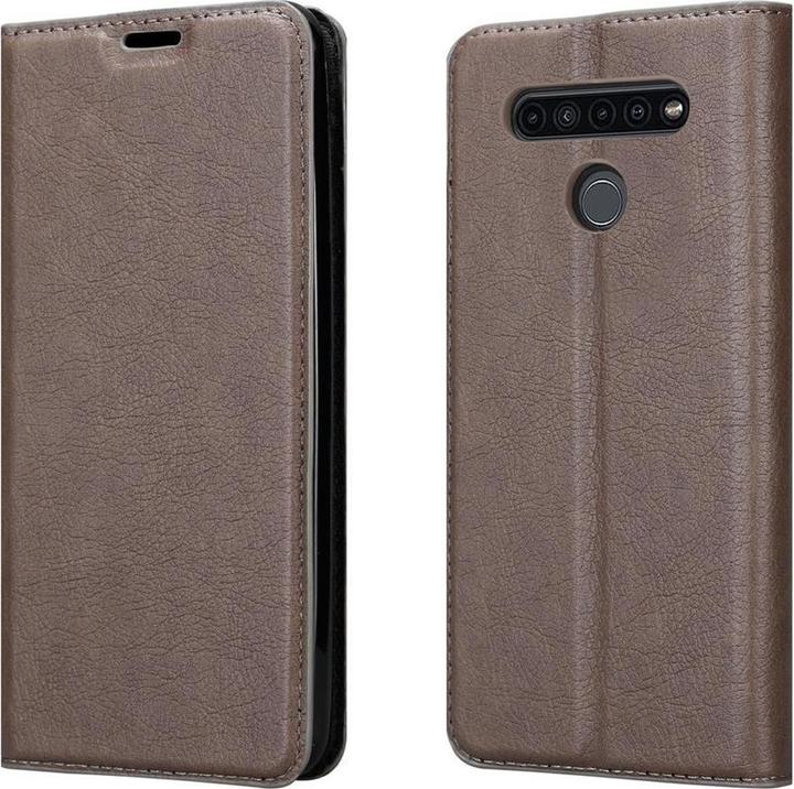 Productafbeelding Cadorabo Boek Onzichtbare Magneethoes (LG KQ51)