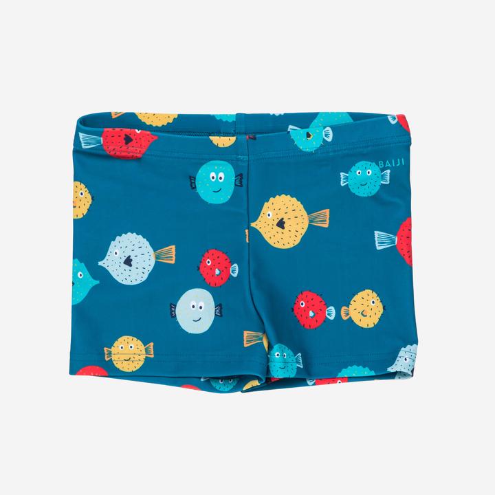 Actual product image Nabaiji Badehose Boxer Baby/Kinder - Titou Plouf dunkelblau (74, 75 C)