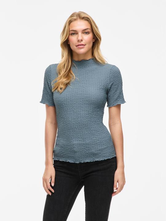 Actual product image Vila VIMALMEN Stehkragen Oberteil mit kurzen Ärmeln (S)