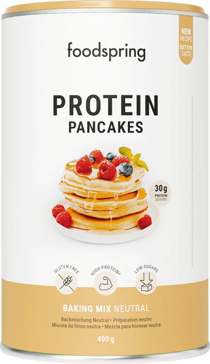 Foodspring Pancake proteico (Non aromatizzato, 1 pz., 467 g)