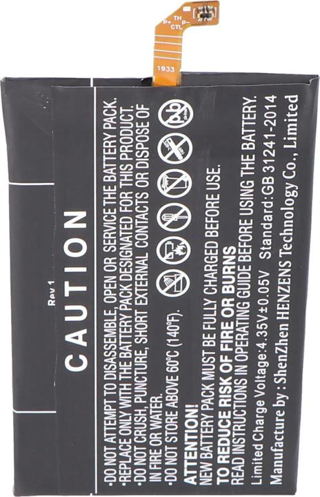 Actual product image CS Cameron Sino Battery CAT S30 Battery APP-12F-B55951-CXX-111