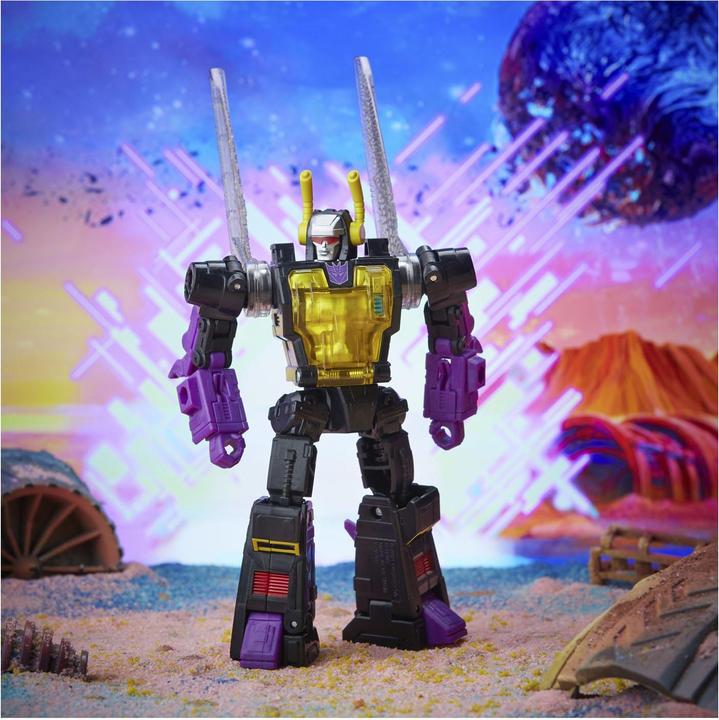 Image du produit Transformers Generations Legacy 14 cm grande figurine Deluxe Kickback, pour les enfants à partir de 8 ans