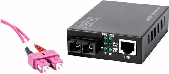 Image du produit Digitus DN-82020-1 - Convertisseur de média - 100Mb LAN - 10Base-T