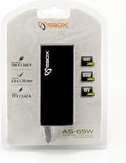 Immagine prodotto Sbox Adattatore per notebook Asus AS-65W