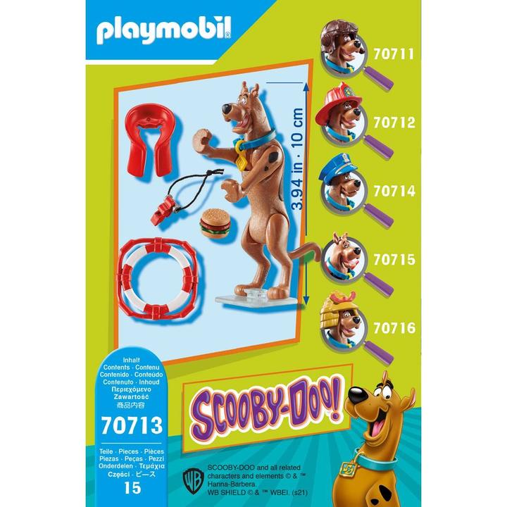 Actual product image Playmobil Collectible Lifeguard Figure (70713, Playmobil Scooby-Doo)