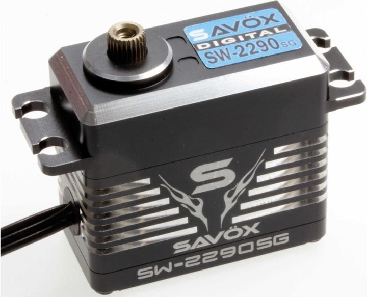 Produktbild Savöx sw-2290sg (7,4v/55kg/0,13s) digital hv servo wasserdicht black line