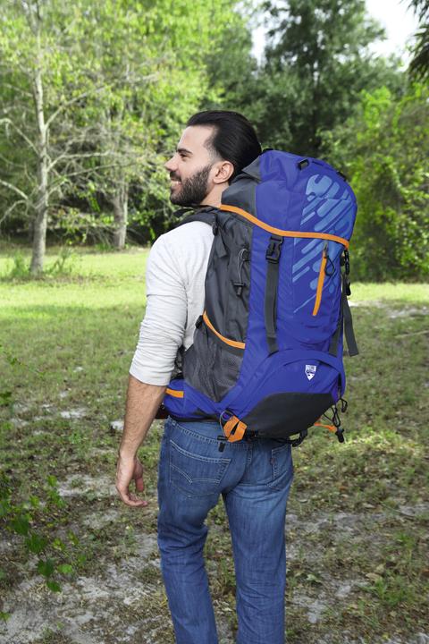 Produktbild Bestway Pavillo Ultra Trek 60L Backpack, Multicolour, Unisex, Nylon, Polyester, 60 L, 330 mm, 300 mm (60 l)