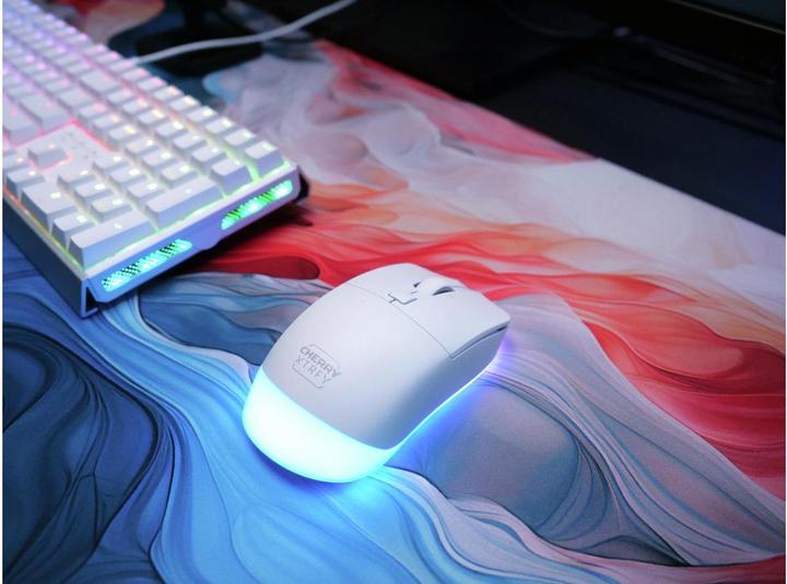 Productafbeelding CHERRY xtrfy M50 Witte Draadloze Muis (Draadloze, Bedraad)
