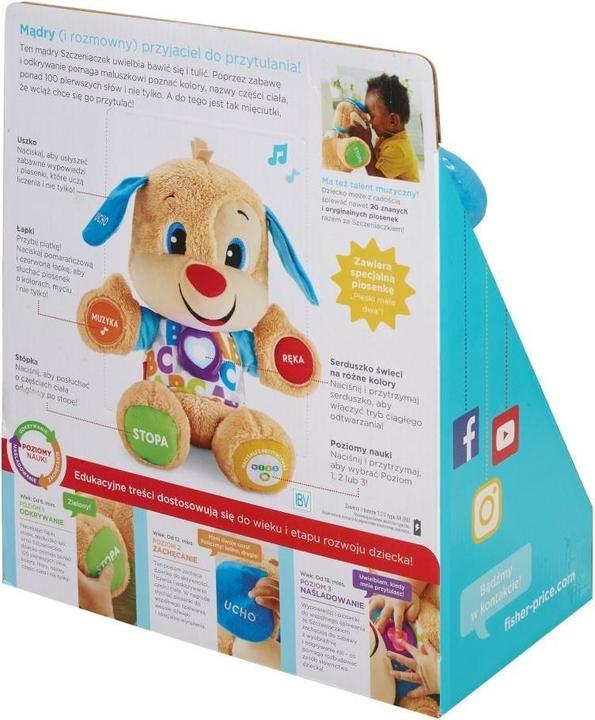 Actual product image Fisher-Price Fisher Price Szczeniaczek Uczniaczek Poziomy Nauki (FPM71)