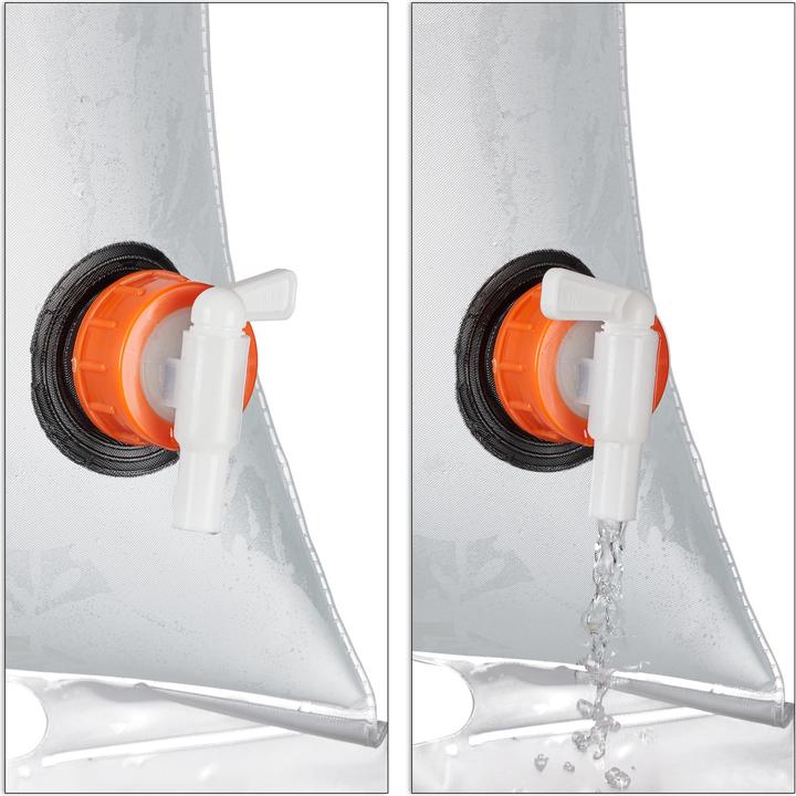 Immagine prodotto Relaxdays Tanica d?Acqua da 10 l, Contenitore Pieghevole