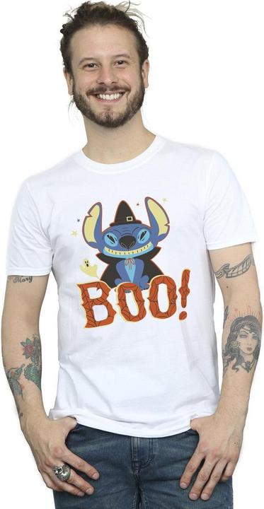 Immagine prodotto Disney Lilo & Stitch Boo! Maglietta Uomo (L)