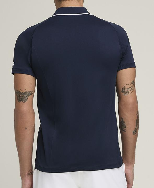 Actual product image Wilson Team Seamless Polo 2.0 Men Navy (L)