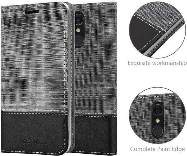 Image du produit Cadorabo Couverture look jeans Book (LG Q7a)
