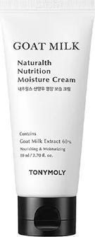 Actual product image Tony Moly Goat Milk Naturalth Nutrition Moisture Cream - 80 Ml For Dry And Sensitive Skin (80 ml)