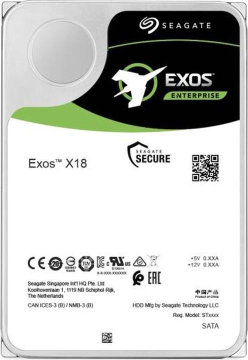 Seagate Exos X18 SAS SED (16 TB, 3.5", CMR)