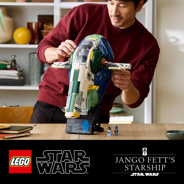 Produktbild LEGO 75409 Jango Fetts Sternenschiff der Firespray-Klasse (75409, LEGO Star Wars)