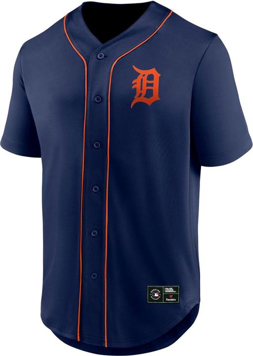 Fanatics Detroit Tigers MLB Supporters Mesh Jersey Shirt - M (M)