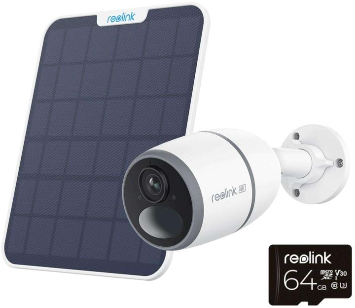 Reolink Go G340 4K LTE camera & solar panel + 64GB (3840 x 2160 pixels)