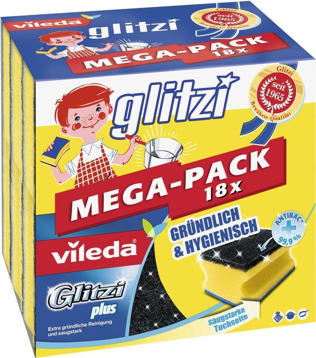 Image du produit Vileda Vile Glitzi MEGA-PACK 18 pièces (18 pcs)