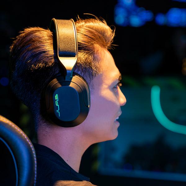 Actual product image JLab Audio Jlab Nightfall Wired Gaming Headset Black Wired, 3.5 mm AUX console cable (Cable)