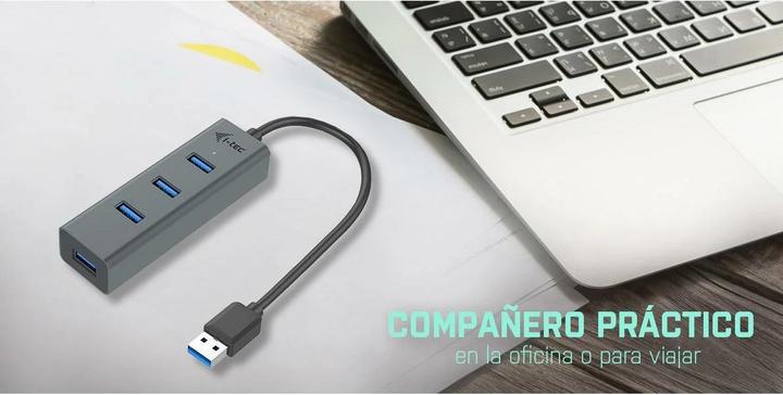 Produktbild i-tec U3HUBMETAL403 (USB-A, 4 Ports)