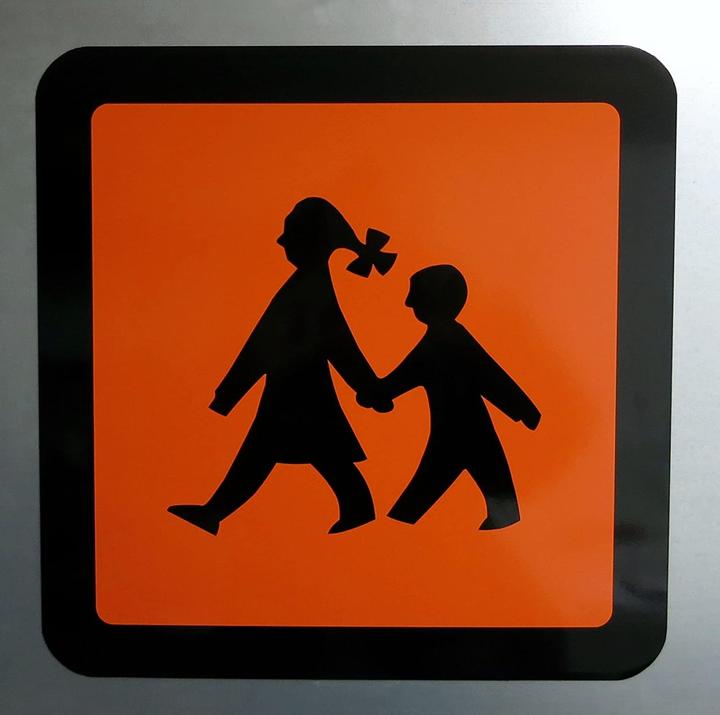 Produktbild Lohofol Magnetschild Schulbus