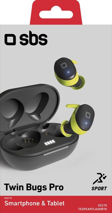 Actual product image SBS Twin Bugs Pro - True Wireless Stereo head-arch headphones (Wireless)