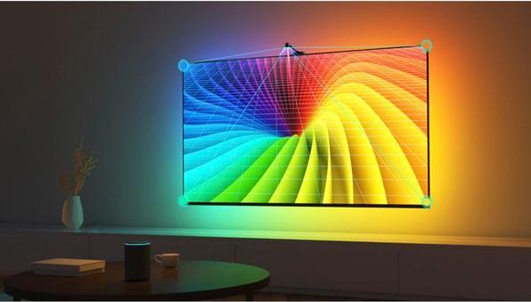 Image du produit Govee Dreamview TV Strip Lights pour téléviseurs 55"- 65 (RGBIC, 440 cm, Intérieur)