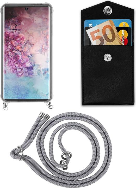 Produktbild Cadorabo TPU Handy Kette SILBER Cover