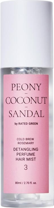 Produktbild Rated Green Detangling perfume hair mist 03 (peony-coconut-sandal)