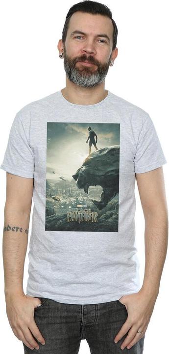 Immagine prodotto Maglietta Black Panther Poster Uomo (M)
