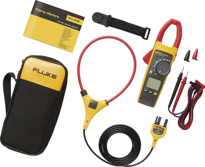 Image du produit Fluke Multimètre à main, pince de courant di (CAT III 1000V, CAT IV 600V)